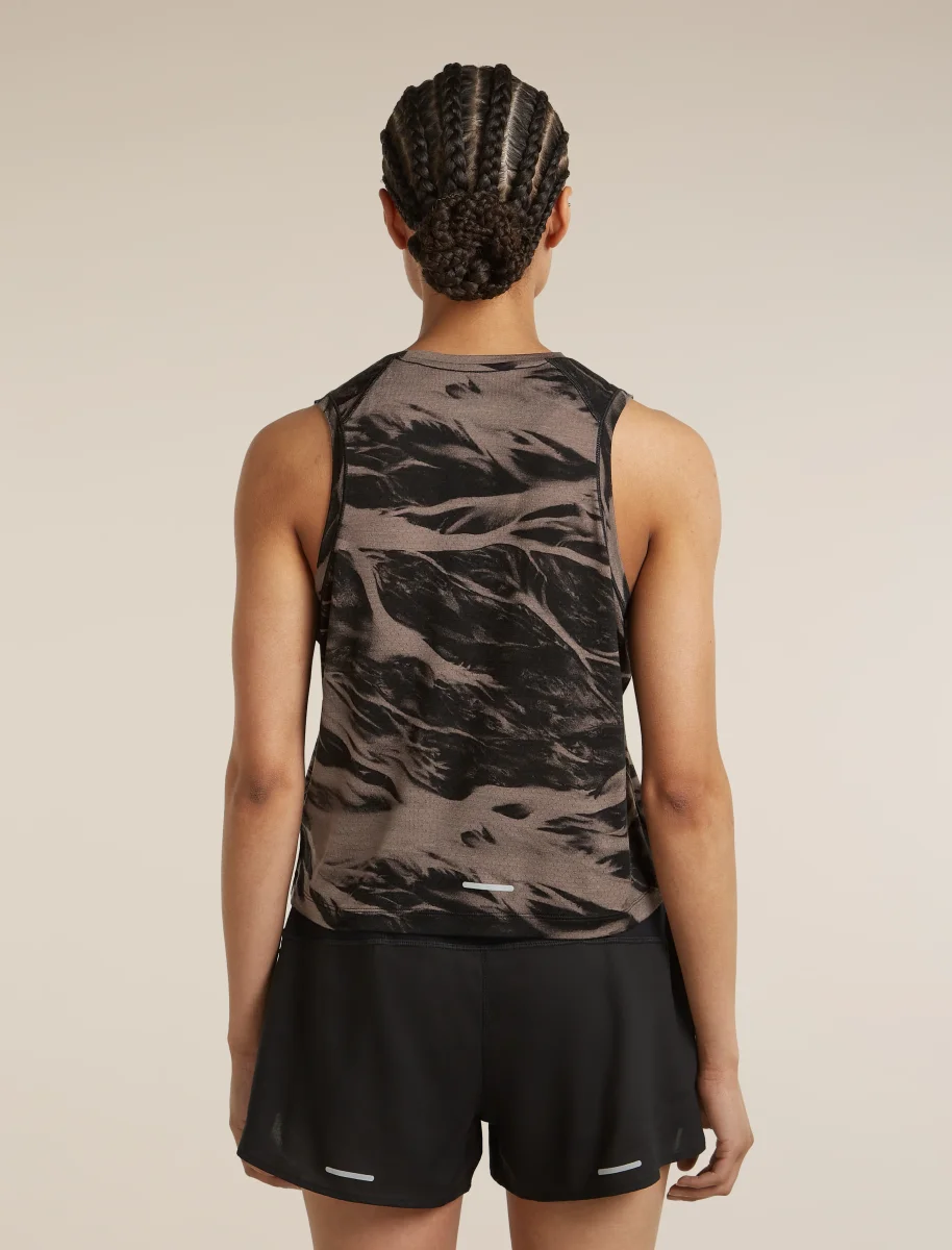 Blusa Feminina de Mistura de Merino 125 Cool-Lite™ Speed Tank Motion AOP - Image 6