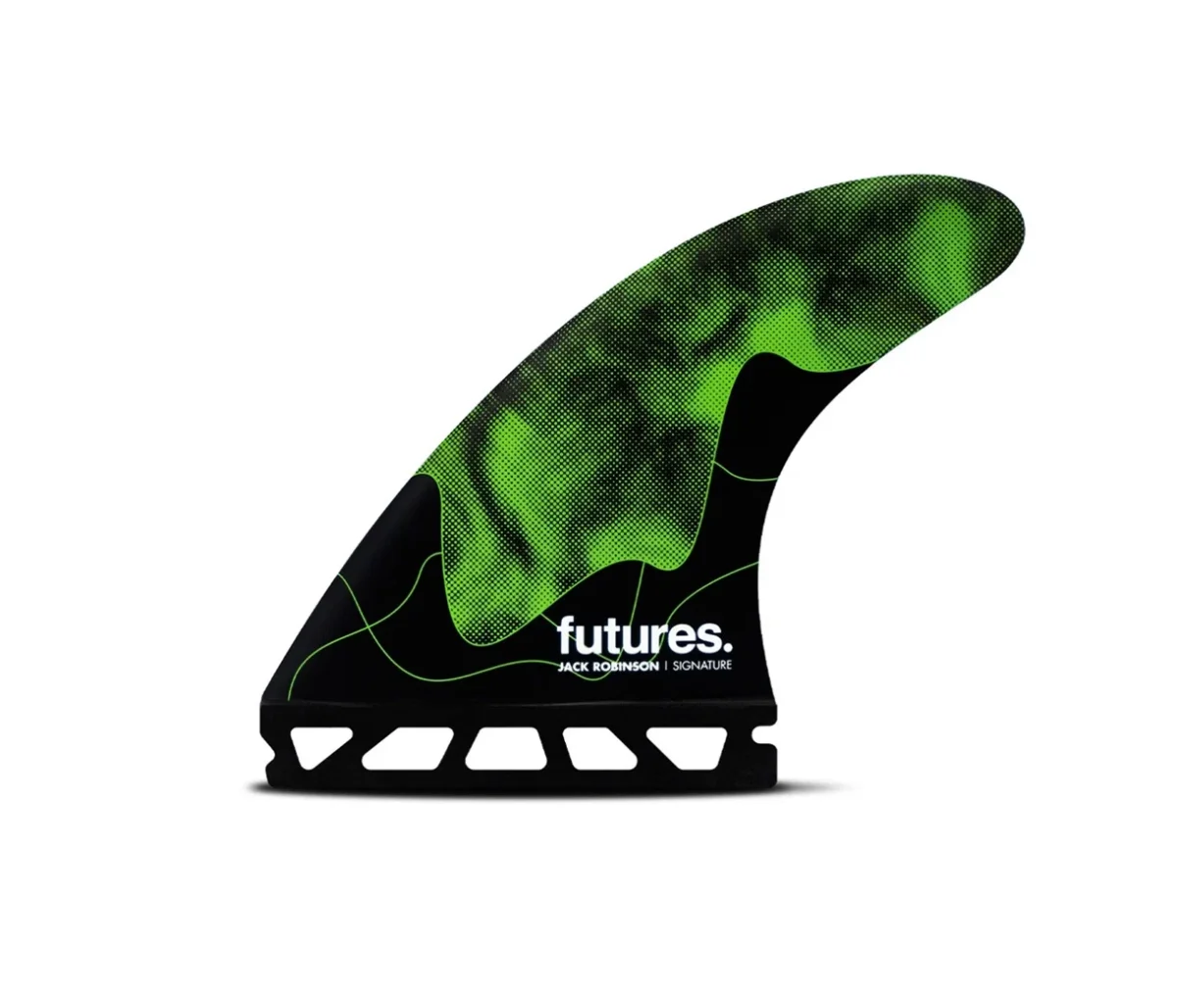 Quilhas Futures Jack Robinson Honeycomb Medium Green Tri Fins - Image 2