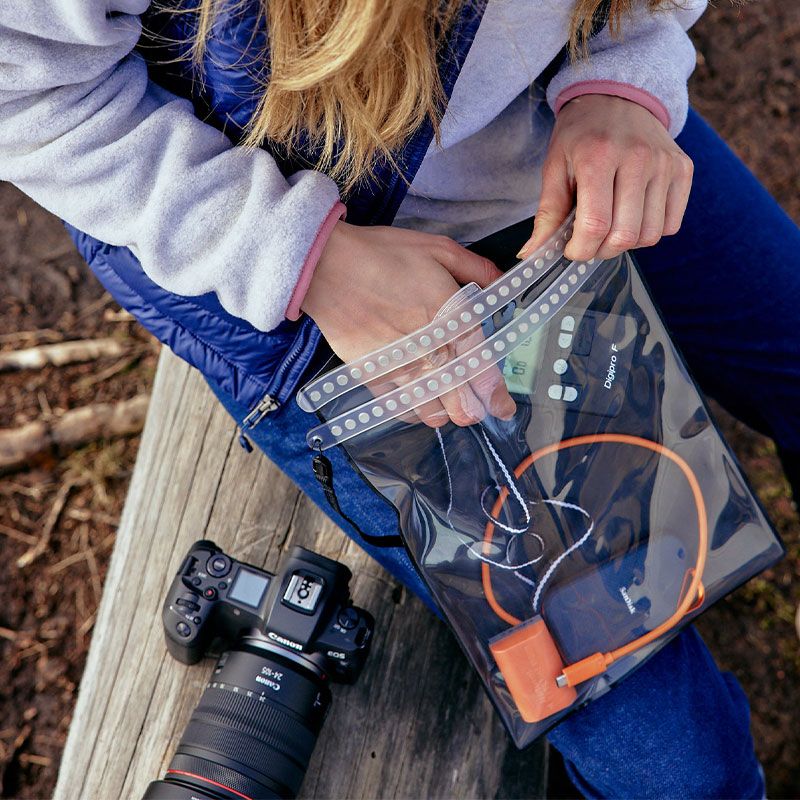Bolsa Estanque Fidlock Hermetic Dry Bag Mega Transparent Black - Image 5