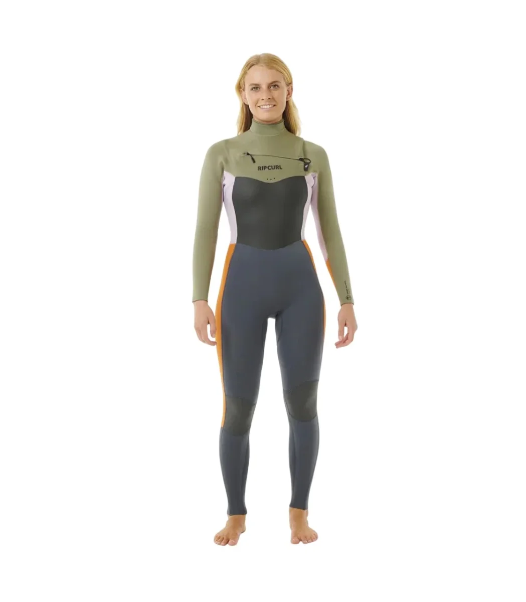 Fato Surf Rip Curl 4.3mm Dawn Patrol Wmns Cz Charcoal - Image 2
