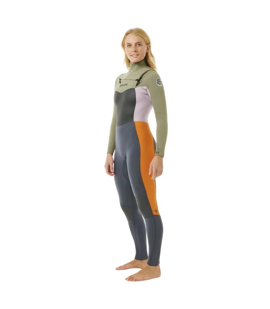 Fato Surf Rip Curl 4.3mm Dawn Patrol Wmns Cz Charcoal - Image 3
