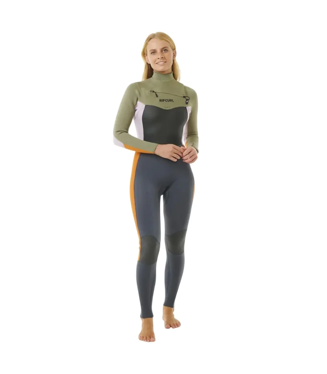 Fato Surf Rip Curl 4.3mm Dawn Patrol Wmns Cz Charcoal - Image 4