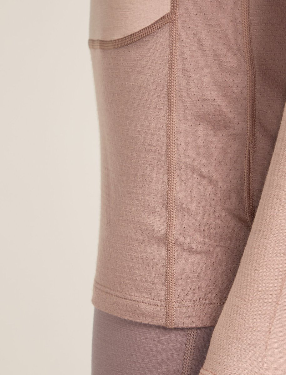 Top térmico de manga longa Crewe para mulheres com 200 ZoneKnit™ - Image 9