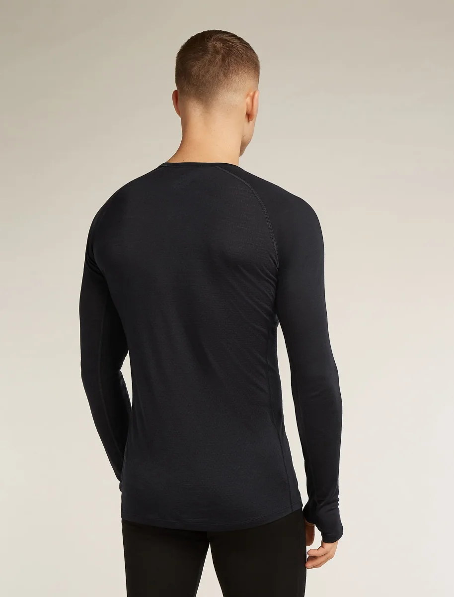 Camiseta Térmica de Manga Comprida Crewe com Mistura de Merino 125 ZoneKnit™ para Homens - Image 4