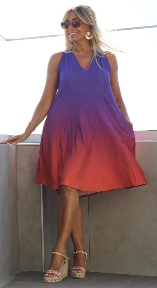 Vestido Midi Evase - Image 4