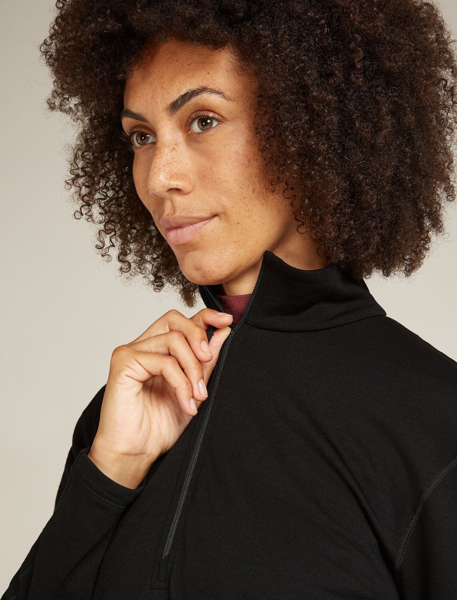 Top de Manga Comprida com Meia-Fecha Elemental Realfleece™ Merino 360 para Mulheres - Image 9