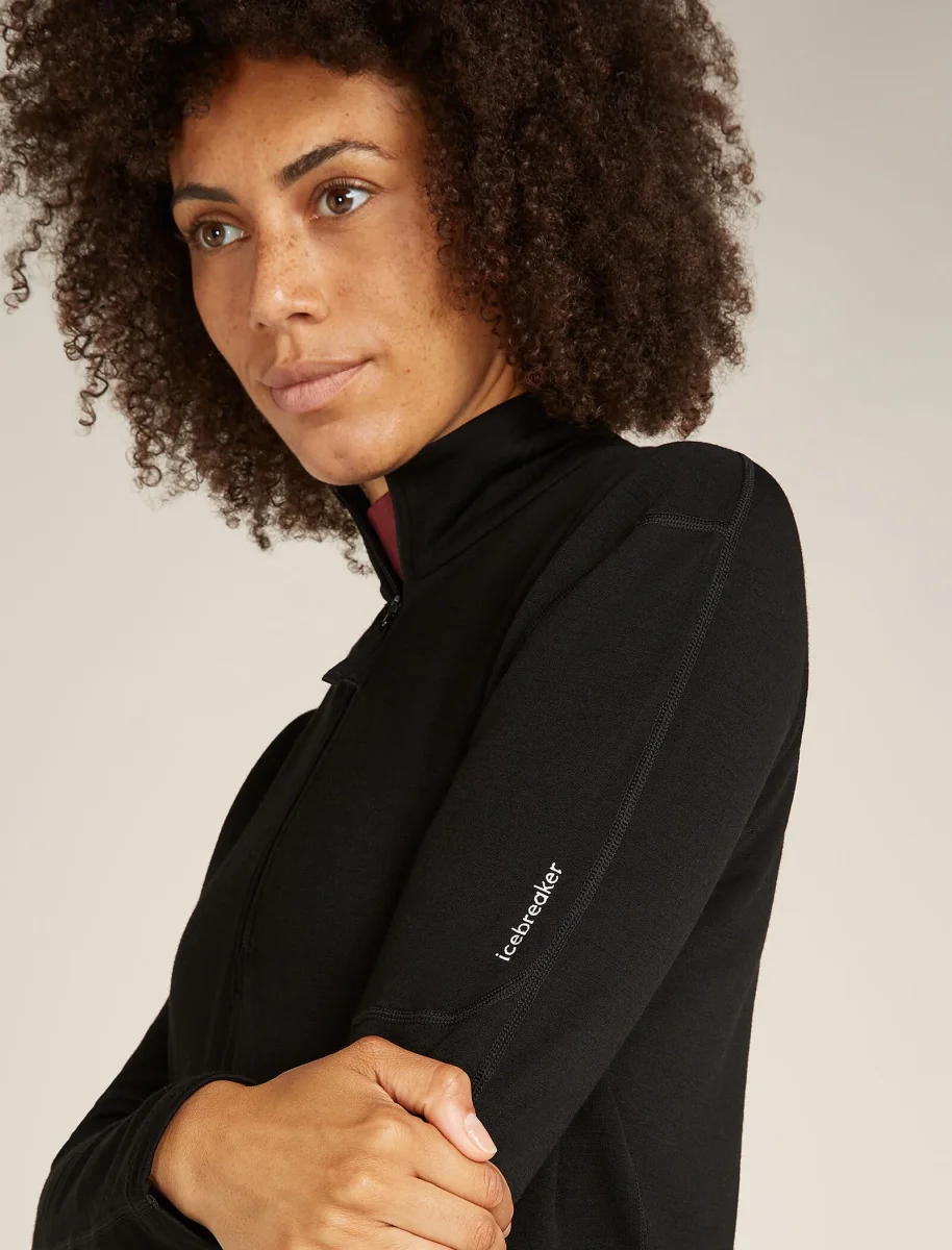 Top de Manga Comprida com Meia-Fecha Elemental Realfleece™ Merino 360 para Mulheres - Image 5