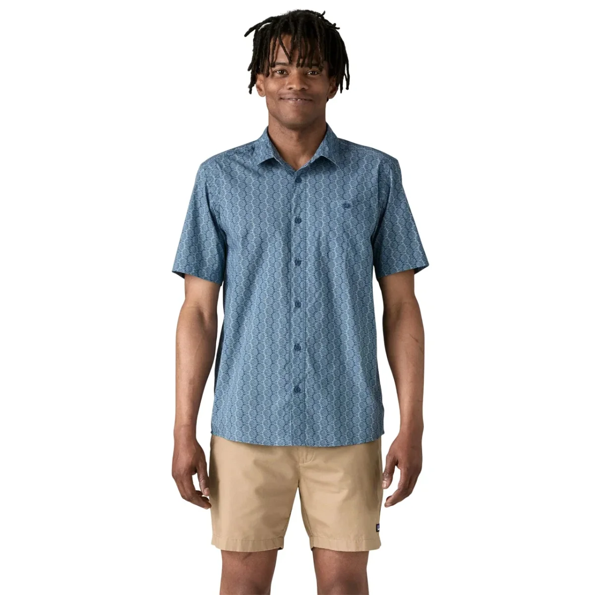 Camisa Patagonia Go To Shirt Kaleidoscope Still Blue - Image 3