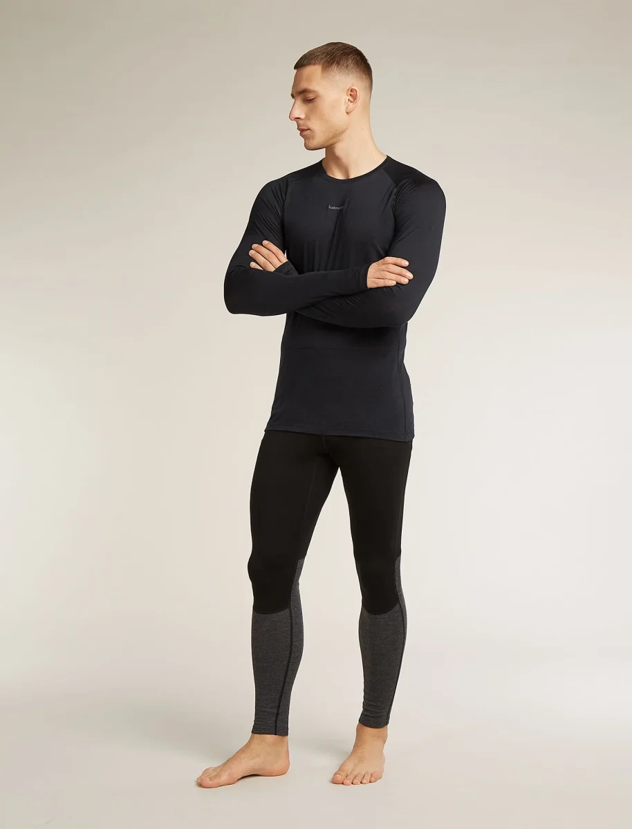 Camiseta Térmica de Manga Comprida Crewe com Mistura de Merino 125 ZoneKnit™ para Homens - Image 7