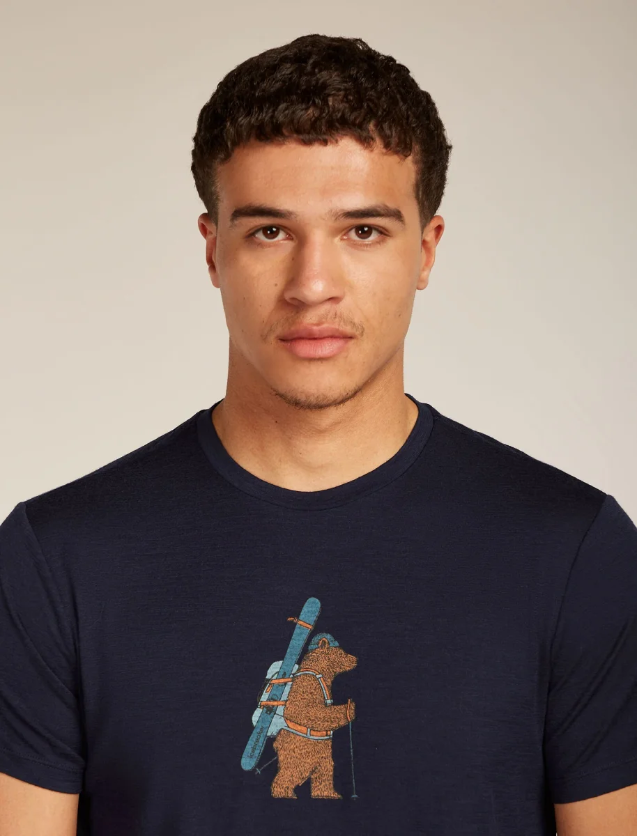Camiseta de Manga Curta Tech Lite Merino 150 Masculina Bear Tour - Image 2
