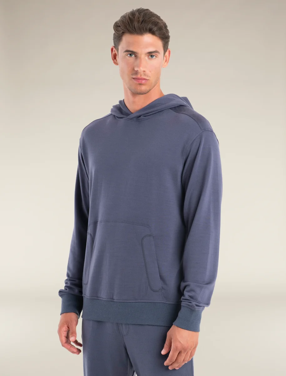 Moleton Long Sleeve Hoodie Masculino de Mistura Merino 200 Shifter - Image 3