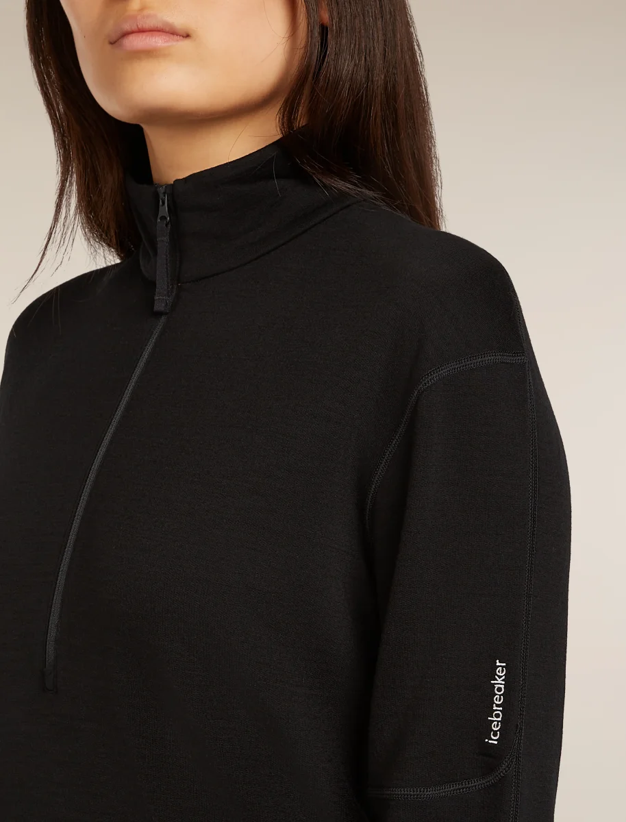 Top de Manga Comprida com Meia-Fecha Elemental Realfleece™ Merino 360 para Mulheres - Image 7