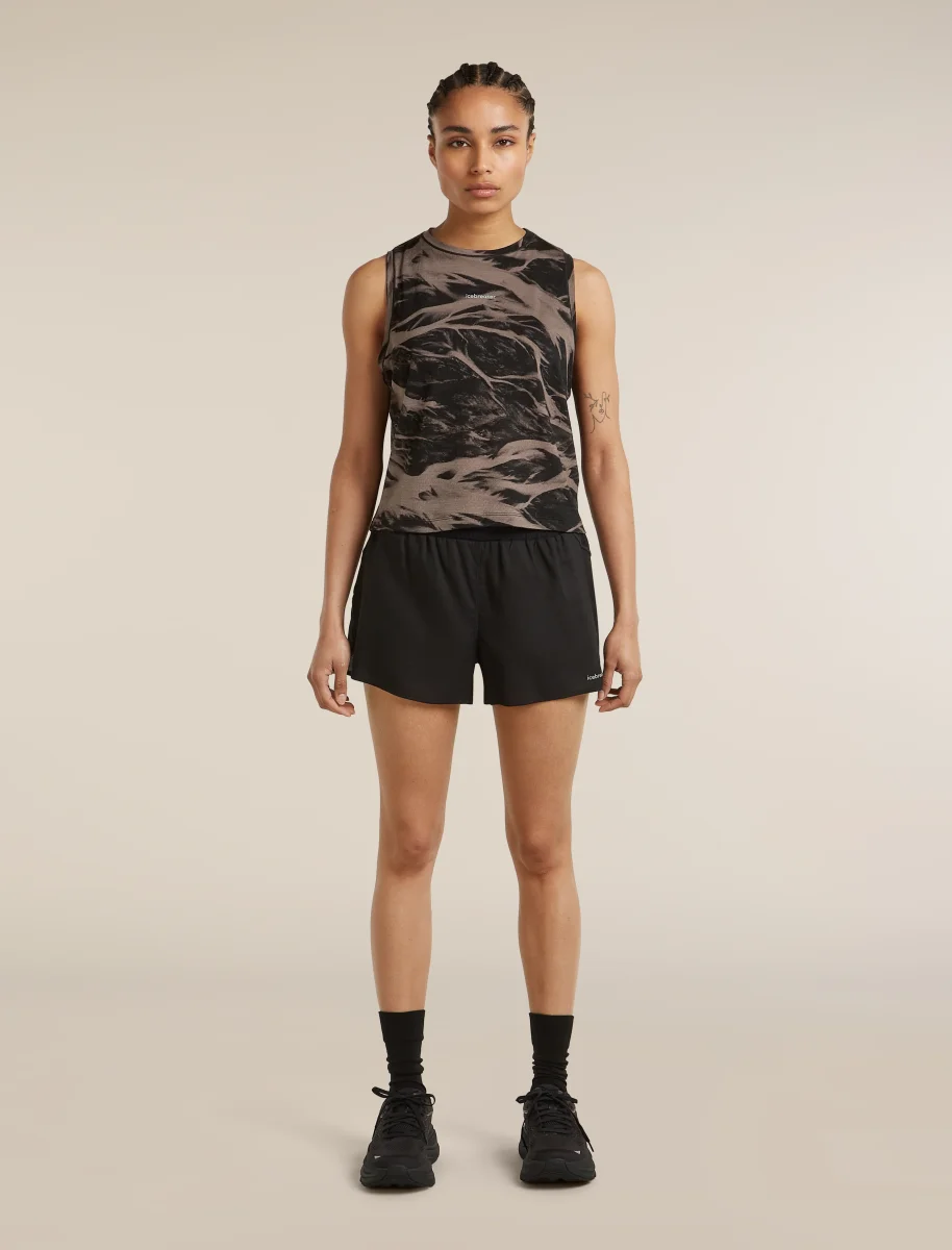 Blusa Feminina de Mistura de Merino 125 Cool-Lite™ Speed Tank Motion AOP - Image 3