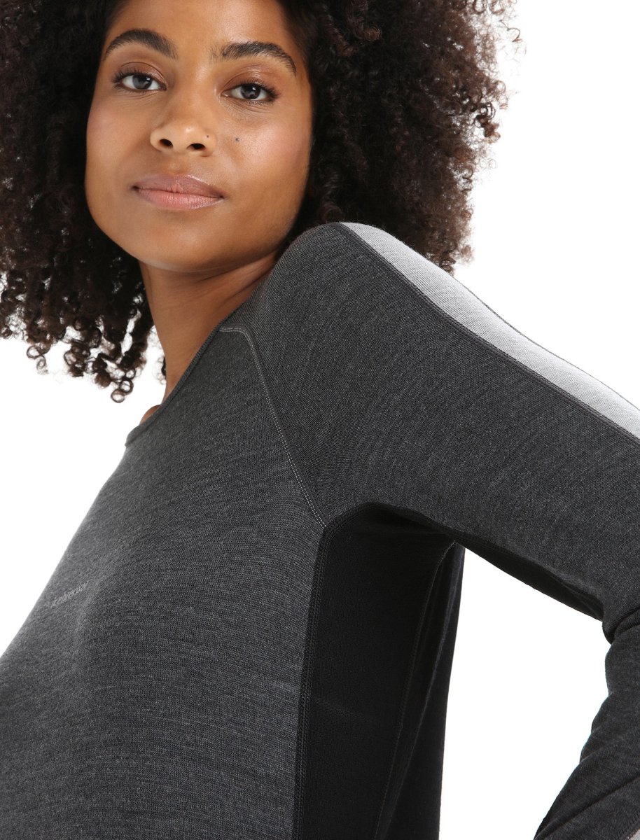 Top térmico de manga longa ZoneKnit™ para mulheres - Image 8
