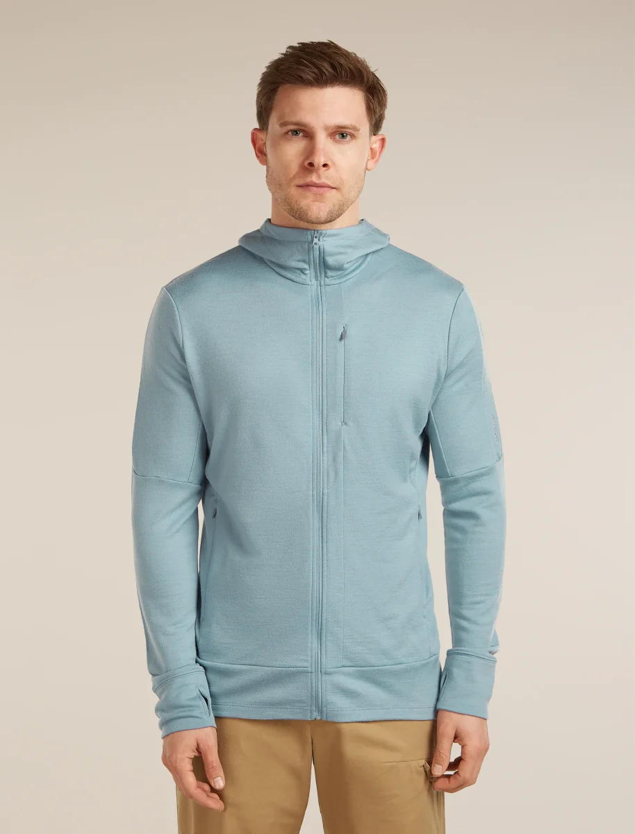 Moleton de Manga Comprida com Zip com Capuz Merino 260 Quantum para Homens - Image 7