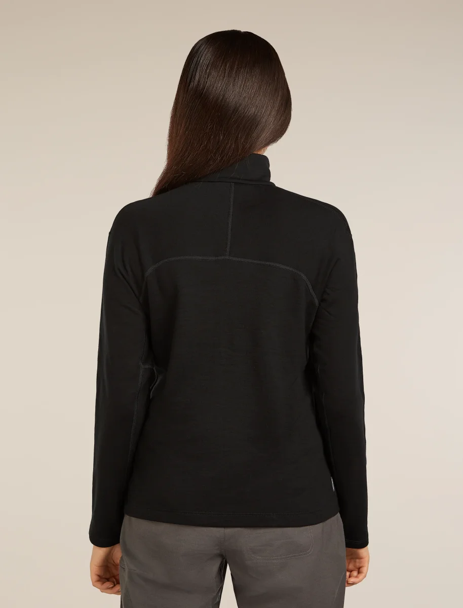 Top de Manga Comprida com Meia-Fecha Elemental Realfleece™ Merino 360 para Mulheres - Image 4