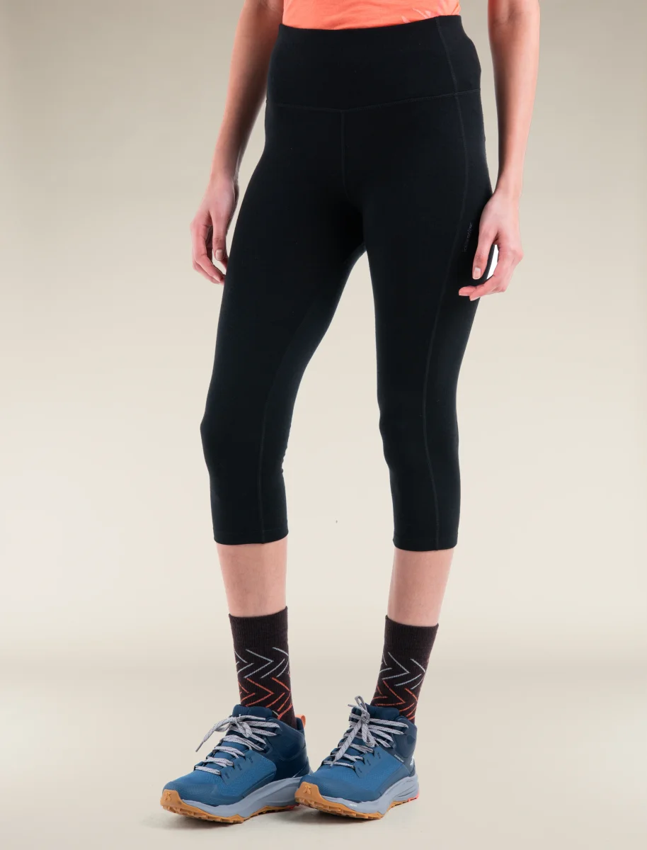 Meias 3/4 Alta de Cintura Femininas Merino 260 Fastray 20″ - Image 6