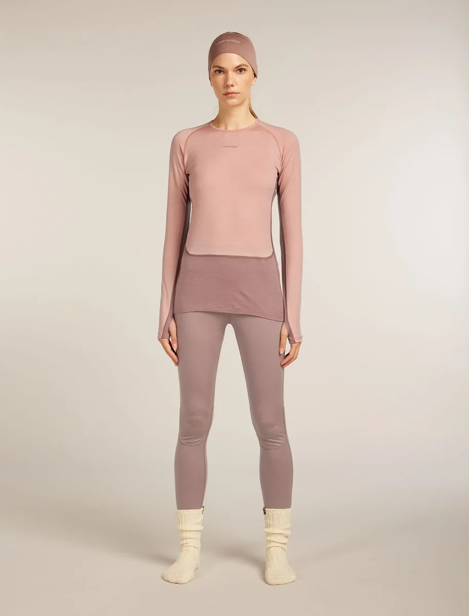 Top térmico de manga longa Crewe para mulheres com 200 ZoneKnit™ - Image 8