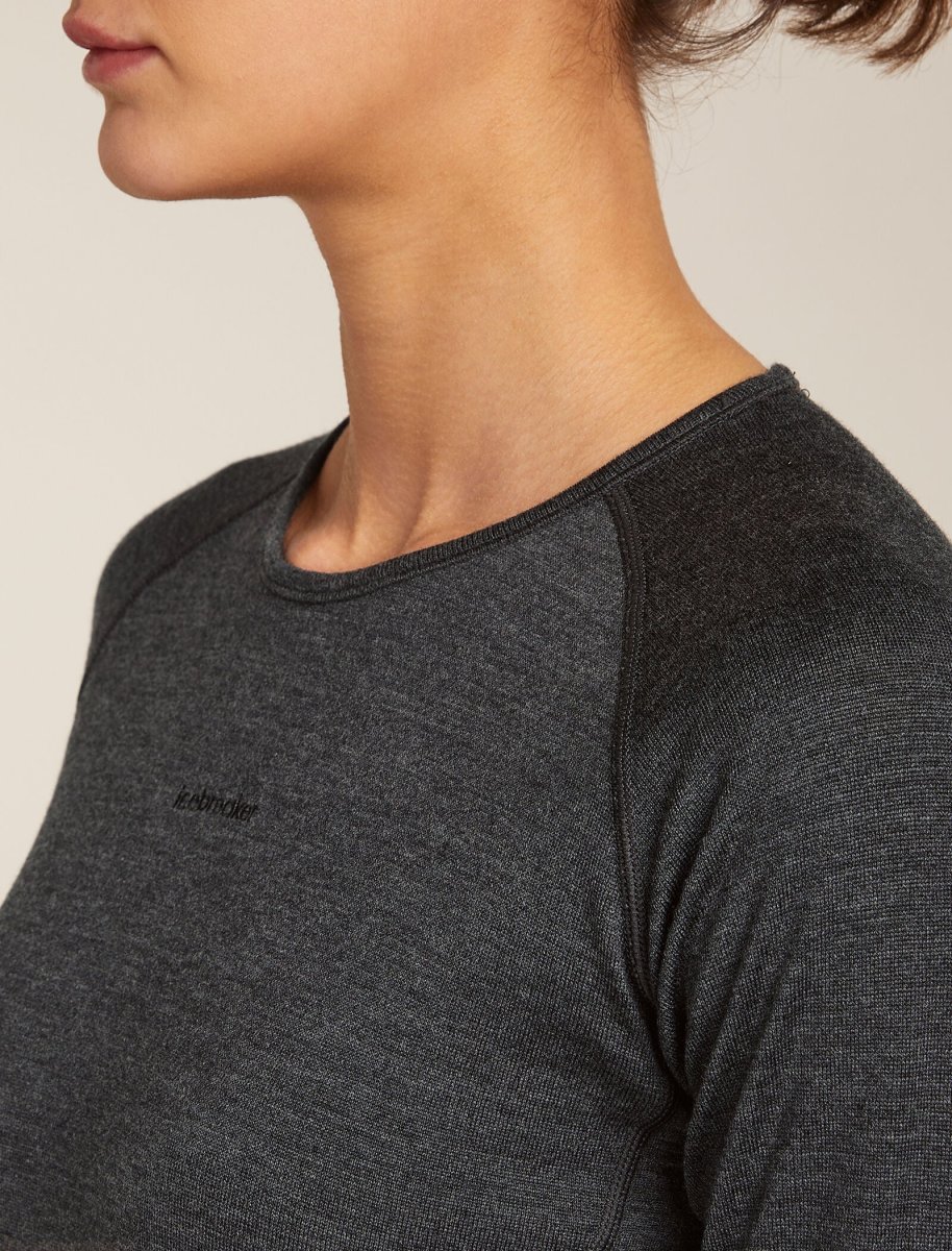 Top térmico de manga longa ZoneKnit™ para mulheres com lã merino 260 - Image 6