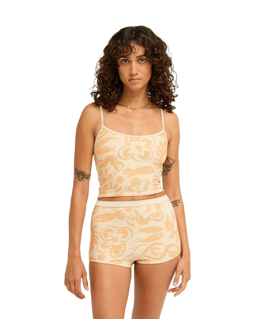 Bikini Top Billabong Surf Tank Ty Williams Oatmeal - Image 2