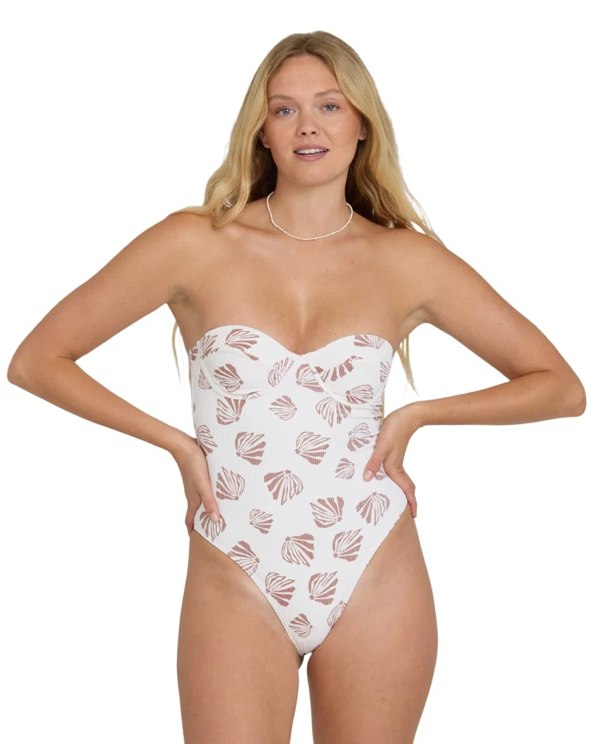 Fato de Banho Billabong Sandy Shells Hailey Salt Crystal - Image 3
