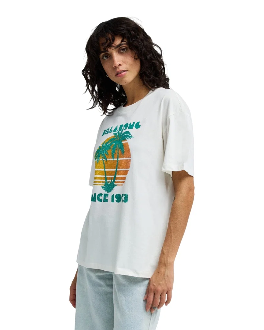 T-shirt Billabong My Beach Club Salt Crystal - Image 4