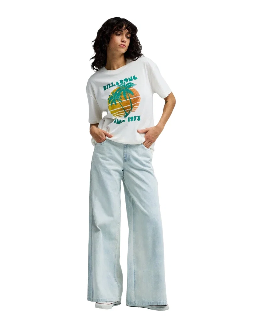 T-shirt Billabong My Beach Club Salt Crystal - Image 6