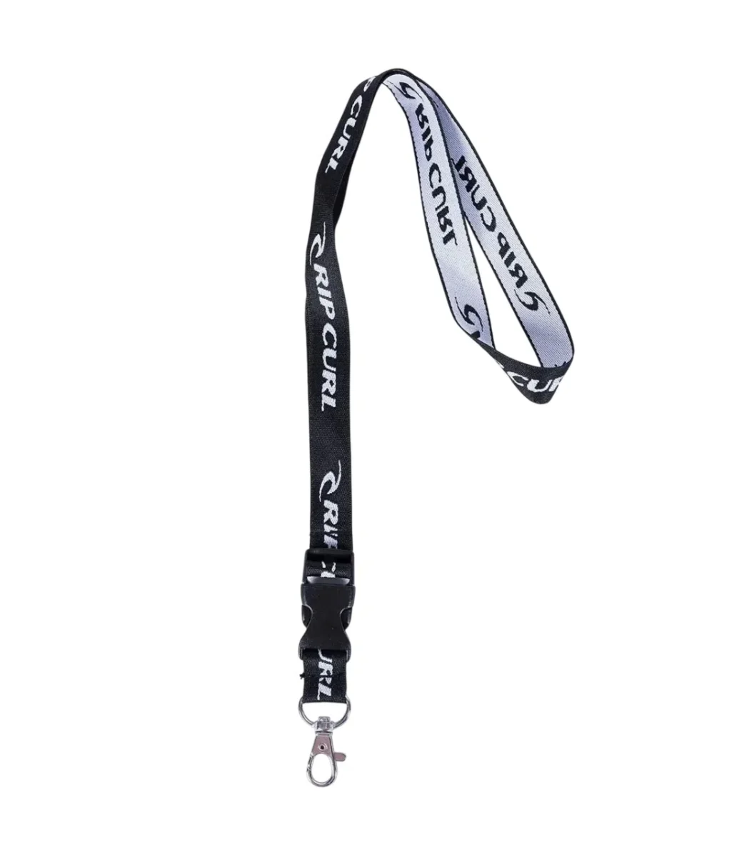 Fita de Pescoço Rip Curl Corp Lanyard Black - Image 2