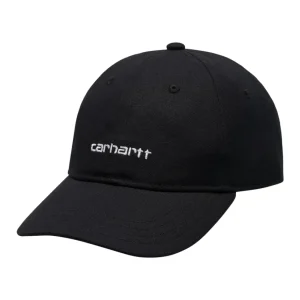 Boné Carhartt WIP Canvas Script Black/White