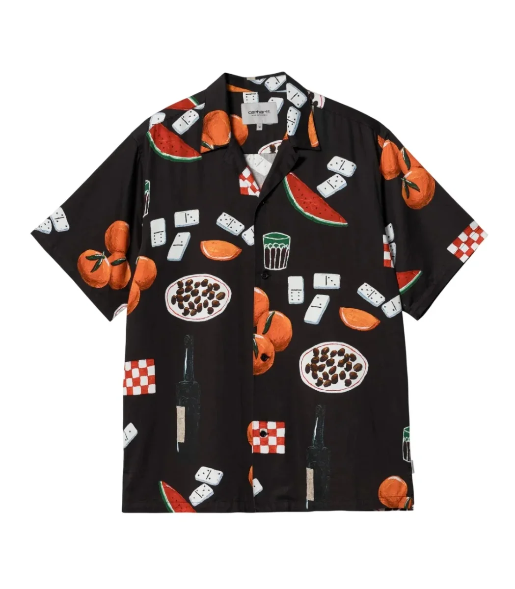 Camisa Carhartt WIP Isis Maria Dinner Black