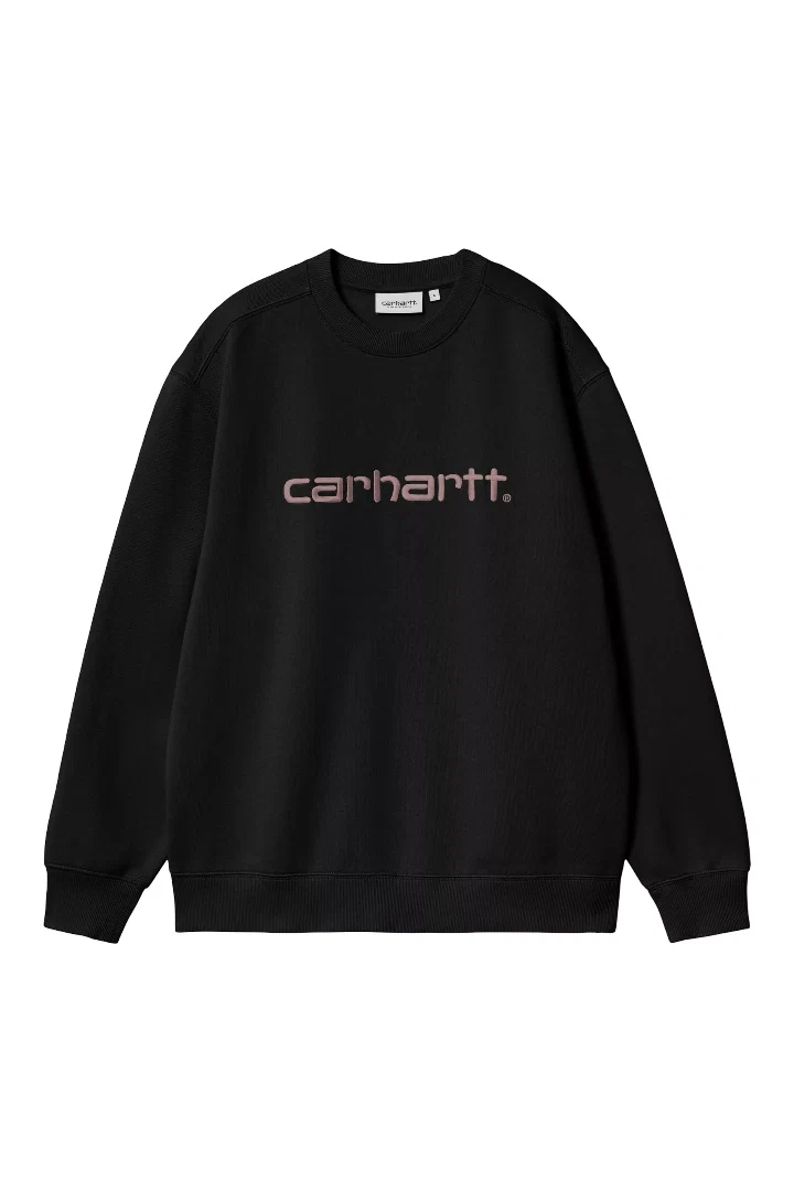 Sweat Carhartt WIP W' Sweat Black Hortensia - Image 2