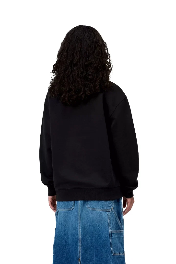 Sweat Carhartt WIP W' Sweat Black Hortensia - Image 5