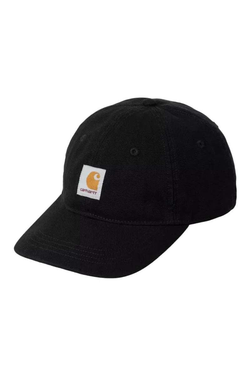 Boné Carhartt WIP Selby Canvas Cap Black Stone Washed - Image 2