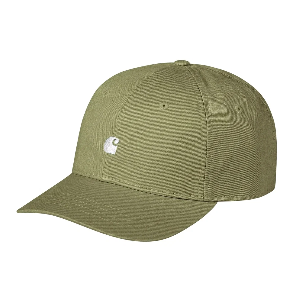 Boné Carhartt WIP Madison Logo Cap Gentle Green White