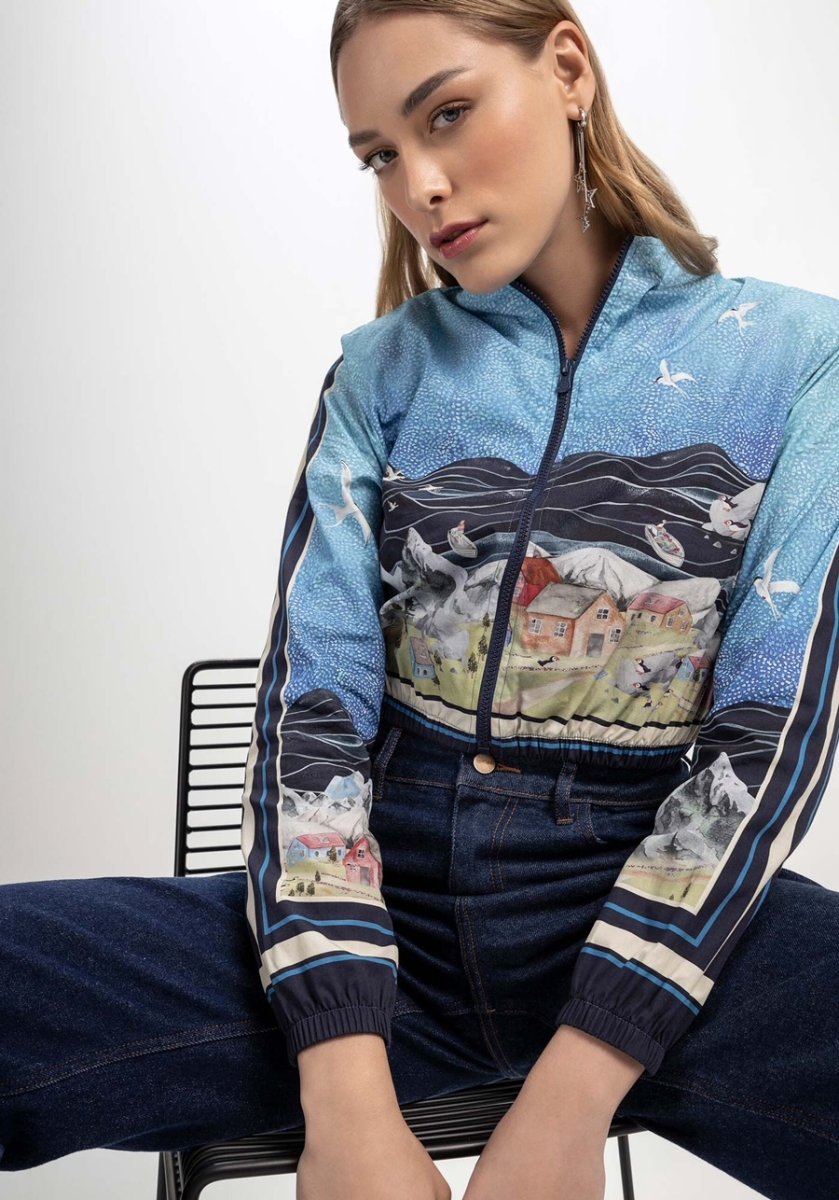 Bomber Estampado C/ Ombreiras - Image 2