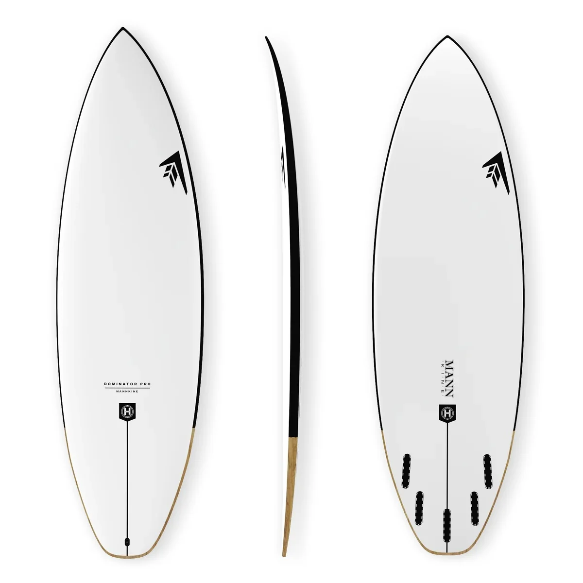 Prancha Surf Firewire 5`8" Dominator Pro Squash Helium Futures White - Image 5