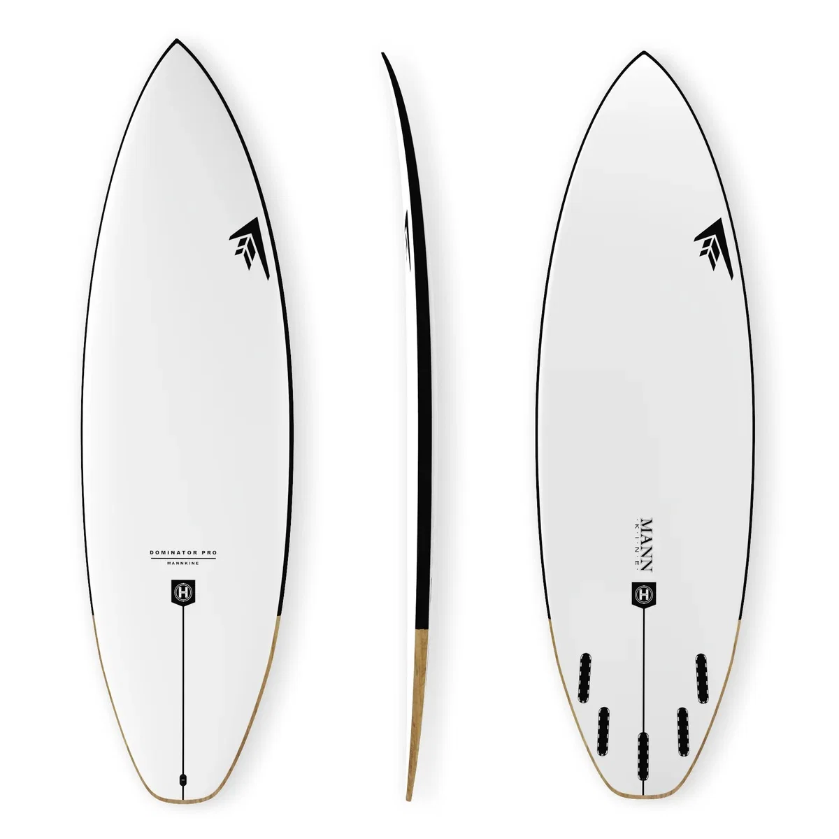 Prancha Surf Firewire 5`11" Dominator Pro Squash Helium Futures White - Image 5