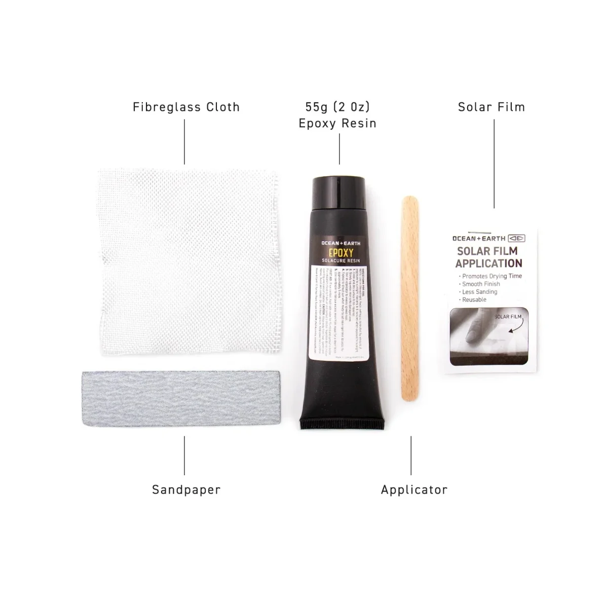 Kit de Reparação O&E Epoxy Solacure Resin 2Oz - Image 3