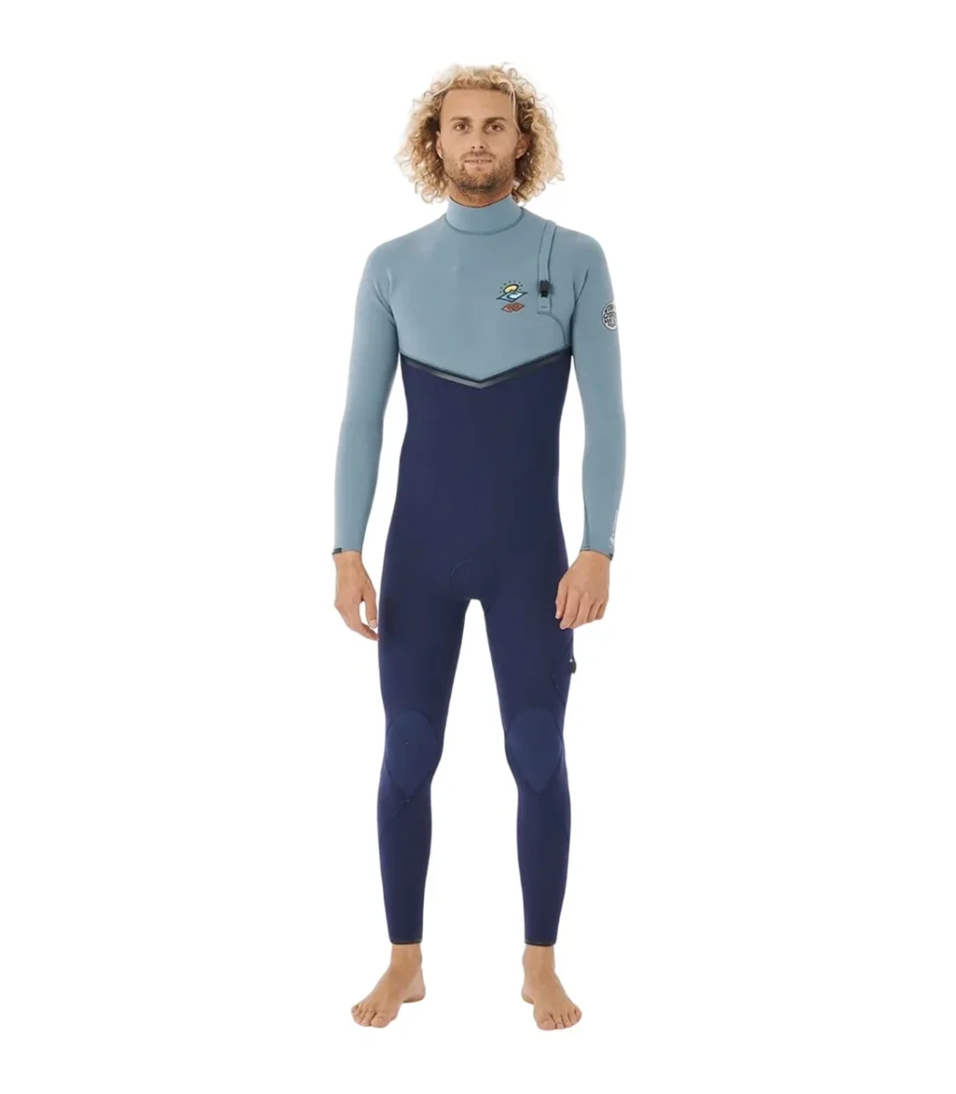 Fato Surf Rip Curl Flashbomb 4.3mm Zip Free Mineral Blue - Image 2