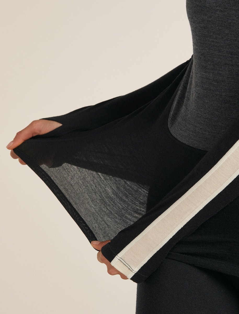 Top térmico de manga comprida e gola alta para mulheres Merino 200 Oasis+ - Image 8
