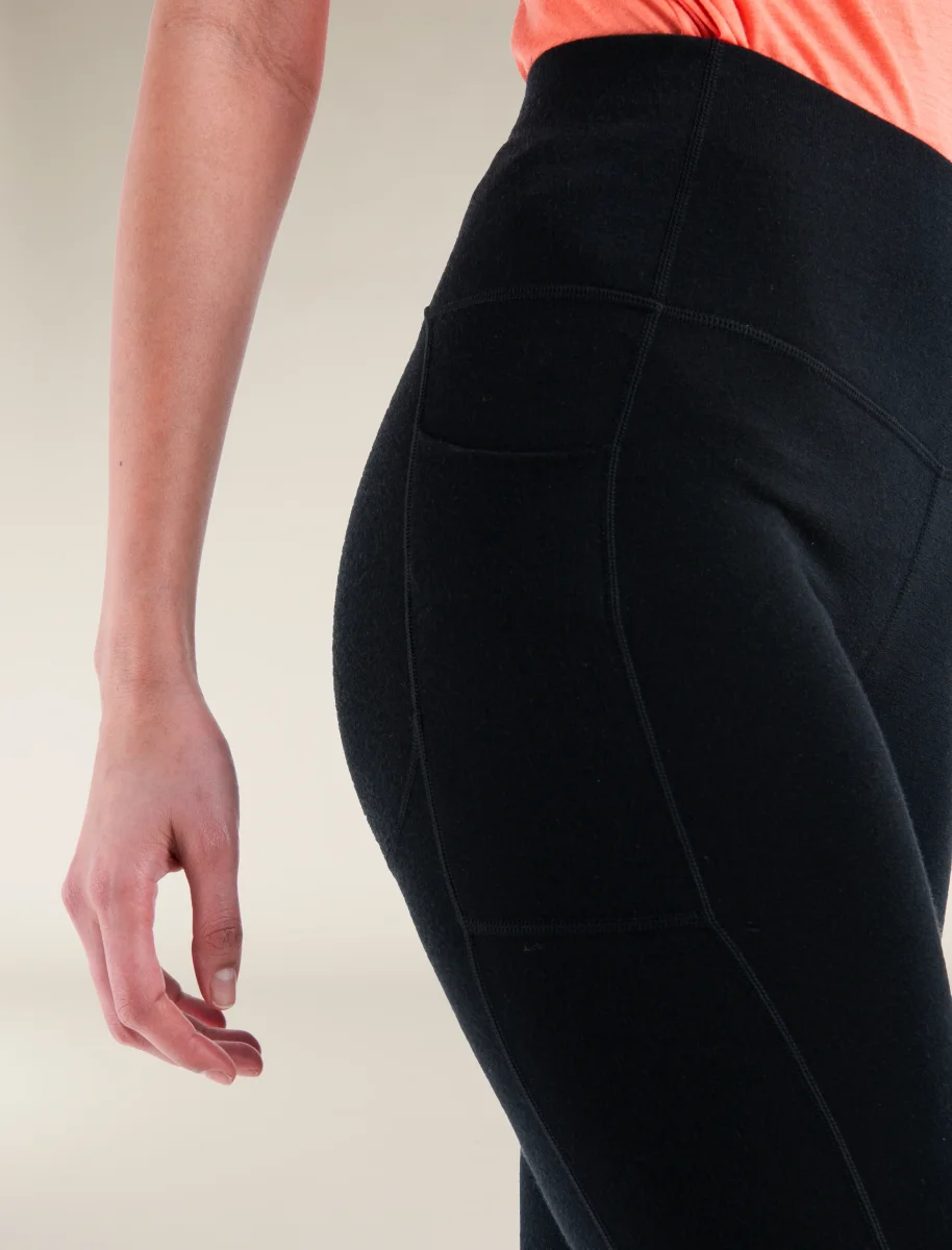 Meias 3/4 Alta de Cintura Femininas Merino 260 Fastray 20″ - Image 5