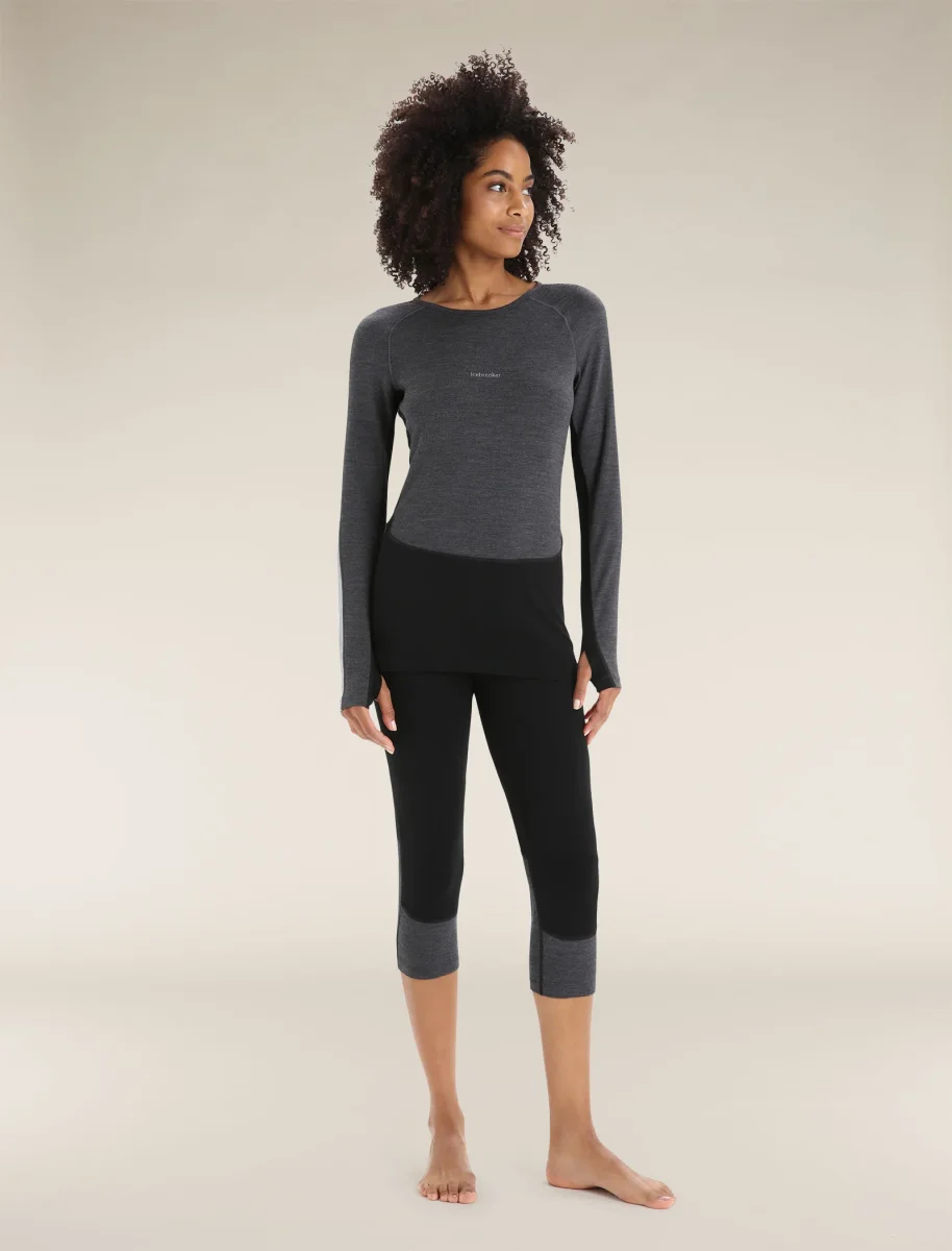 Top térmico de manga longa ZoneKnit™ para mulheres - Image 3