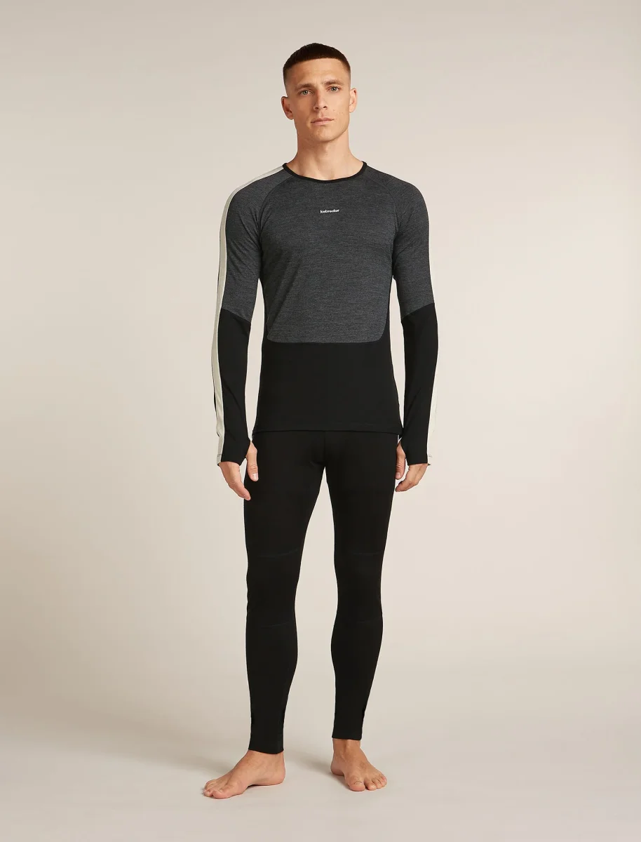 Top térmico de manga comprida Crewe 200 Oasis+ de merino para homem - Image 3