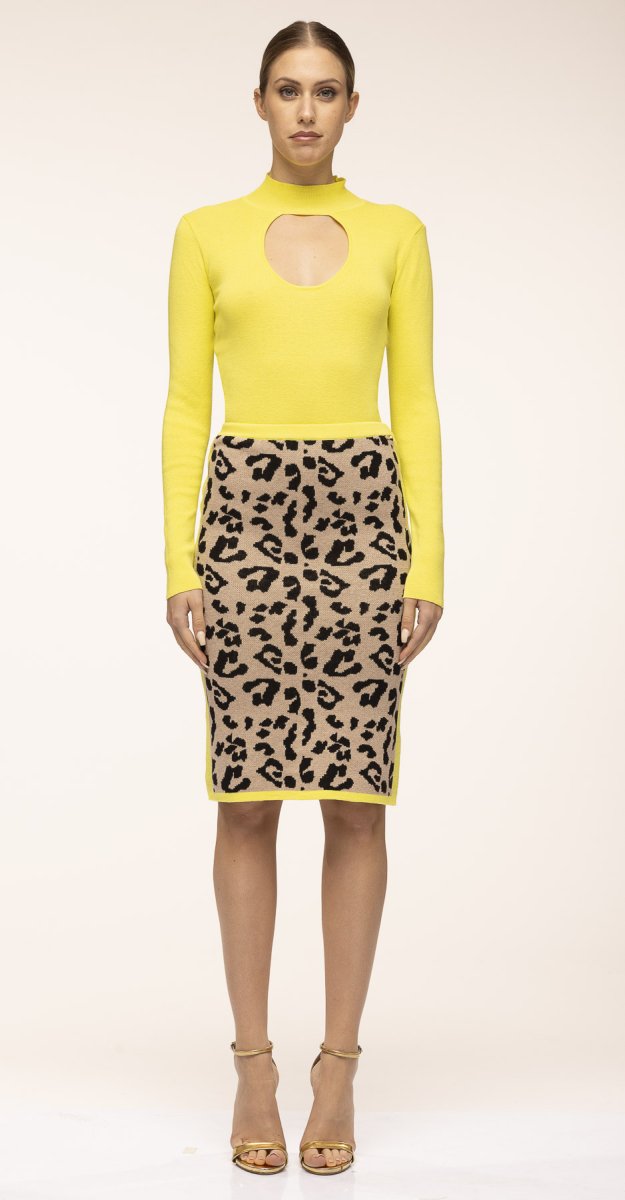 Saia Midi Animal Print - Image 2